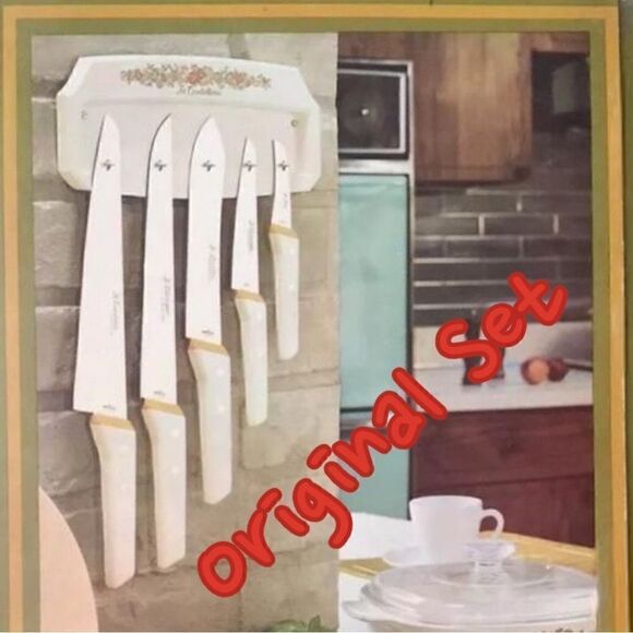 VTG  Imperial La Coutellerie Molybdenum Butcher Cutting Knives Duraplex Handle - Picture 3 of 16